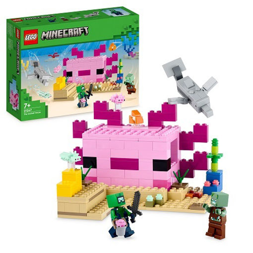 Picture of Lego Minecraft 21247 The Axolotl House